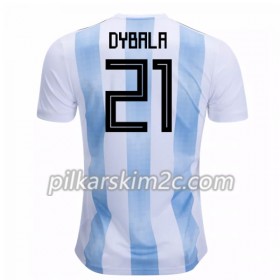 Koszulka Argentyna Dybala 21 Główna Mistrzostwa Świata 2018 - Koszulki Piłkarskie